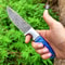 Handmade Damascus Steel Knife Hunting Knife Fixed Blade Knife Skinner Knife Bushcraft Camping Knife 1