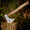 Handmade Viking Axe Premium Hunting Camping Tomahawk With Wood Handle Free Leather Sheath Outdoor 0