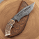 Buy Copper Damascus Hunting Bowie Knife