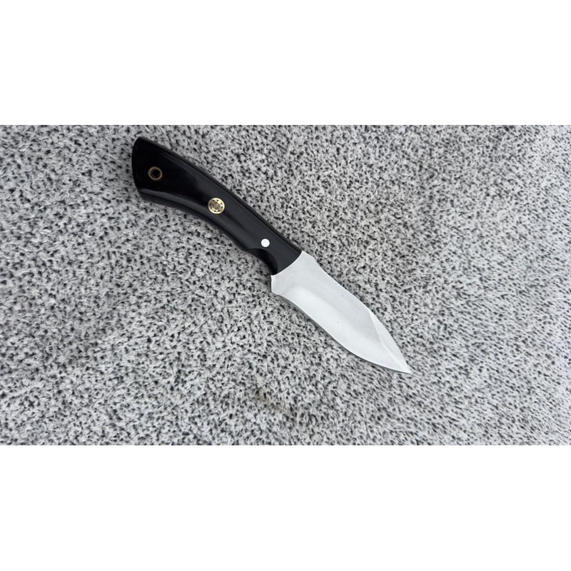Premium Handmade Skinning Knife Bushcraft Survival Blade With Leather Sheath 4