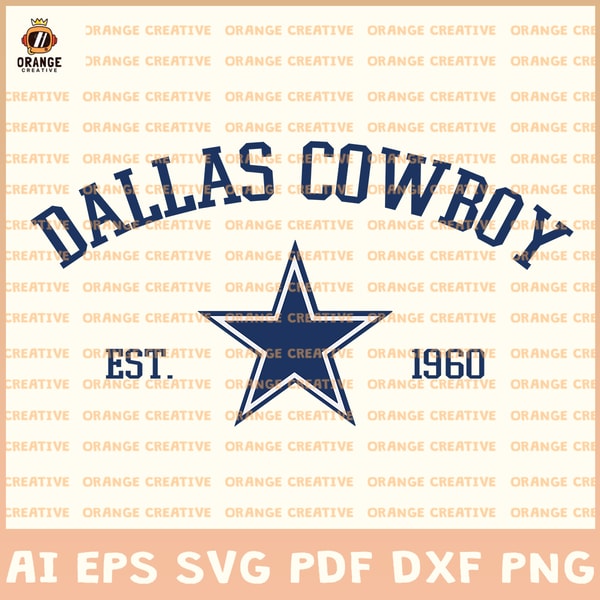 Dallas Cowboys NFL Team Svg, NFL Logo Svg, Football Teams sv | Inspire ...