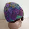 Colorful Beanie Hat Gradient Patchwork Hat Slouchy Hat Handknitted Women Multicolor Beanie Winter W 7