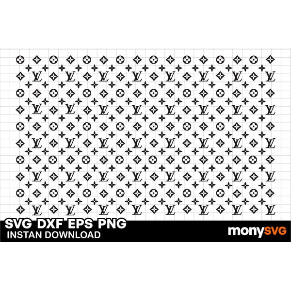 LV Pattern SVG | Inspire Uplift