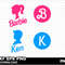 Barbie Ken Logo SVG 0