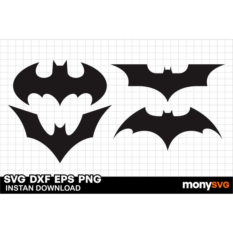 Batman Silhouette SVG 0