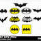 Batman Logo SVG Bundle 0