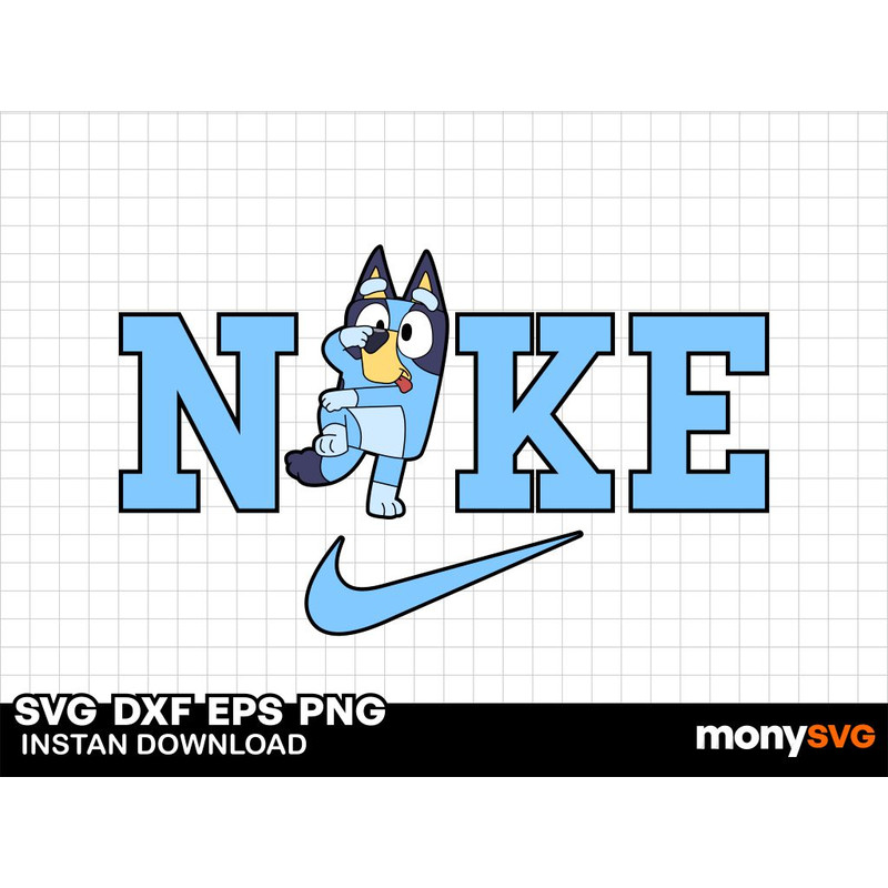 Nike Bluey SVG 0