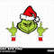 Middle Finger Grinch SVG 0