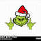 Grinch Middle Finger SVG 0