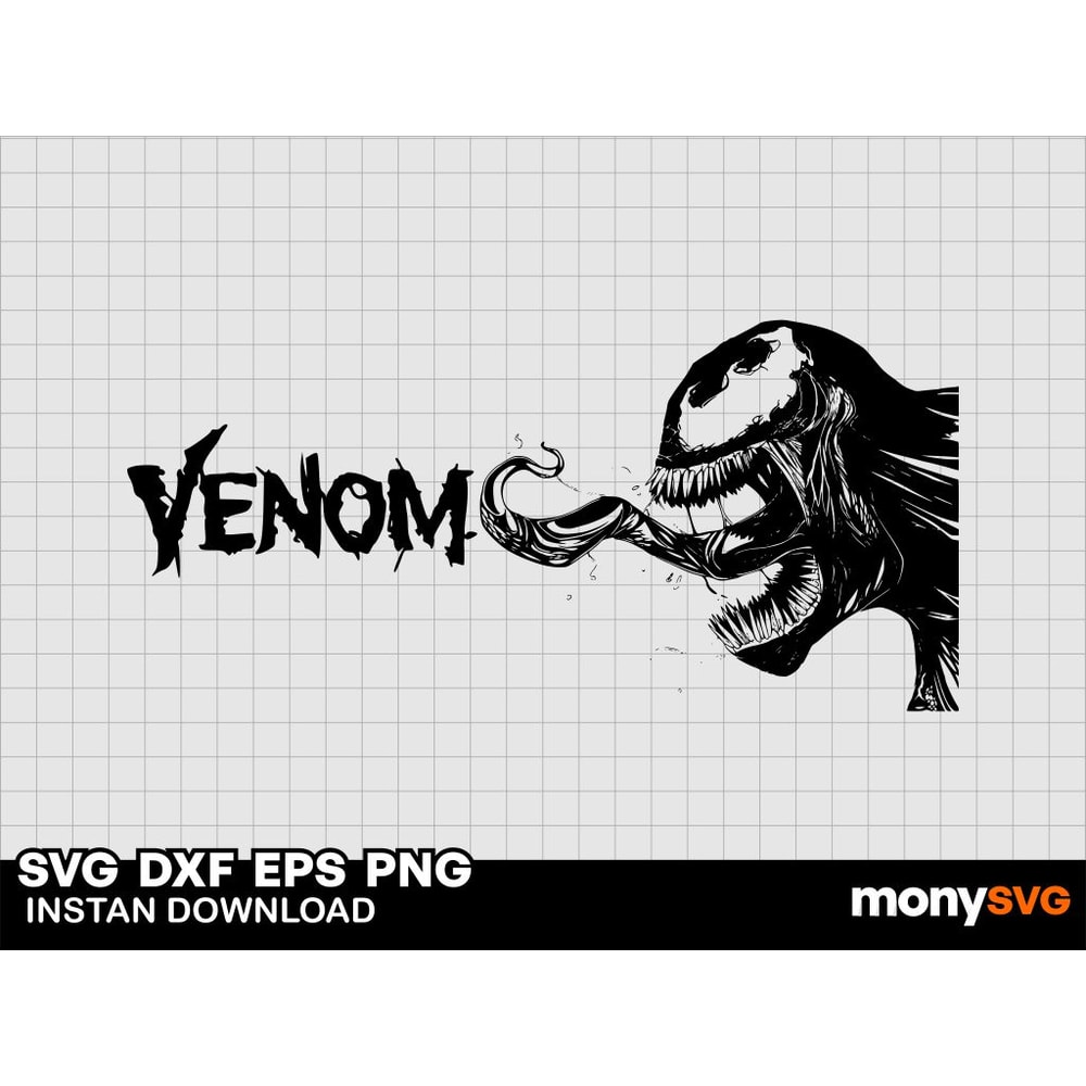 Venom Logo SVG 0