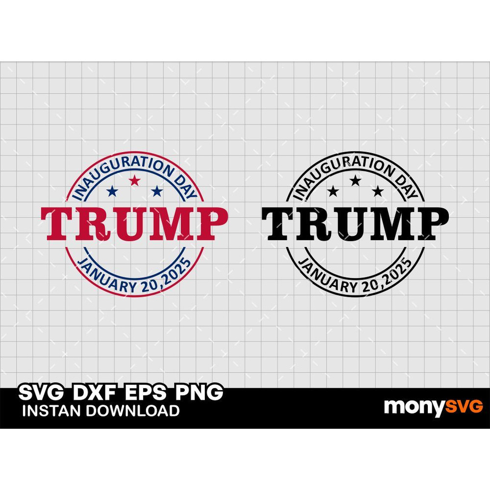 Donald Trump Inauguration Day SVG 0