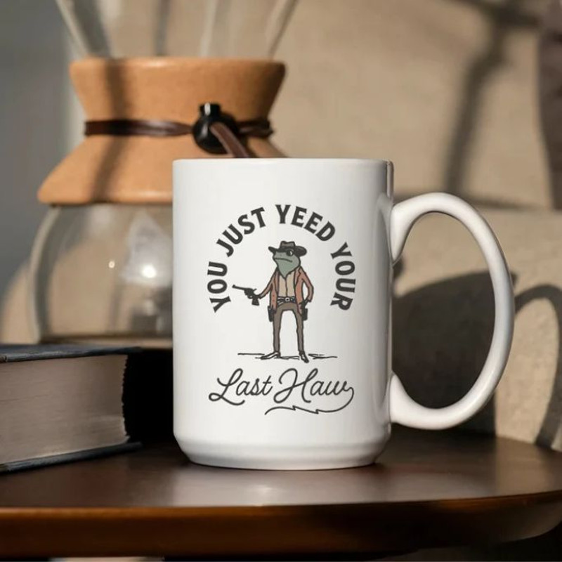 Funny Frog Cowboy SVG 1