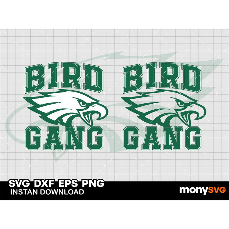 Bird Gang Eagle SVG 0