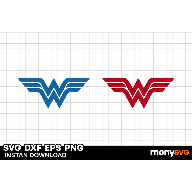 Wonder Woman Logo Vector SVG 0