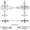 10 Arado Ar 234 B 3 View Svg Vector File 0