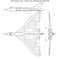 Avro Vulcan B 2 3 View Line Drawing Svg Vector File 0