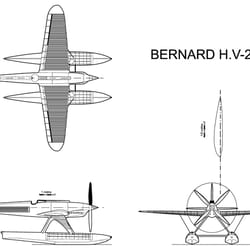 bernard h v 220 plans svg vector file