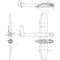 Blohm Und Voss BV 141 B 3 View Svg Vector File 0