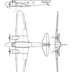 boeing 247 svg vector file