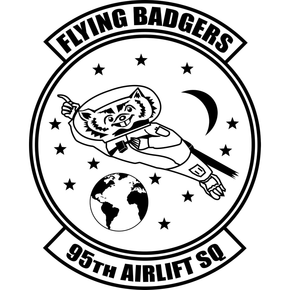 95th Airlift Sq Flying Badgers 0