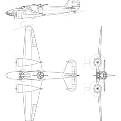 caproni ca 310 svg vector file