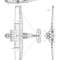 Consolidated PBY 5A Catalina 3 View Line Drawing Svg Vector File 0