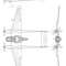 Focke Wulf Fw 189 A1 3view Line Drawing Svg Vector File 0