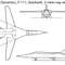 General Dynamics F111 Aardvark 3view Svg Vector File 0