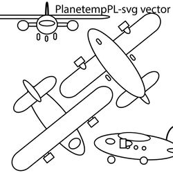 plane temp pl svg vector file