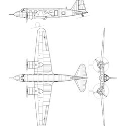 tupolev ant35 svg vector file