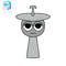 Sprunki Increedibox SVGPNGINkSilver Clukr Cut File Editable To Use And Print Instant Download 0