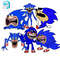 Bundle Vector Characters Shin Sonic SVGPNGINkSonic Cut File Editable Instant Digital Download 0
