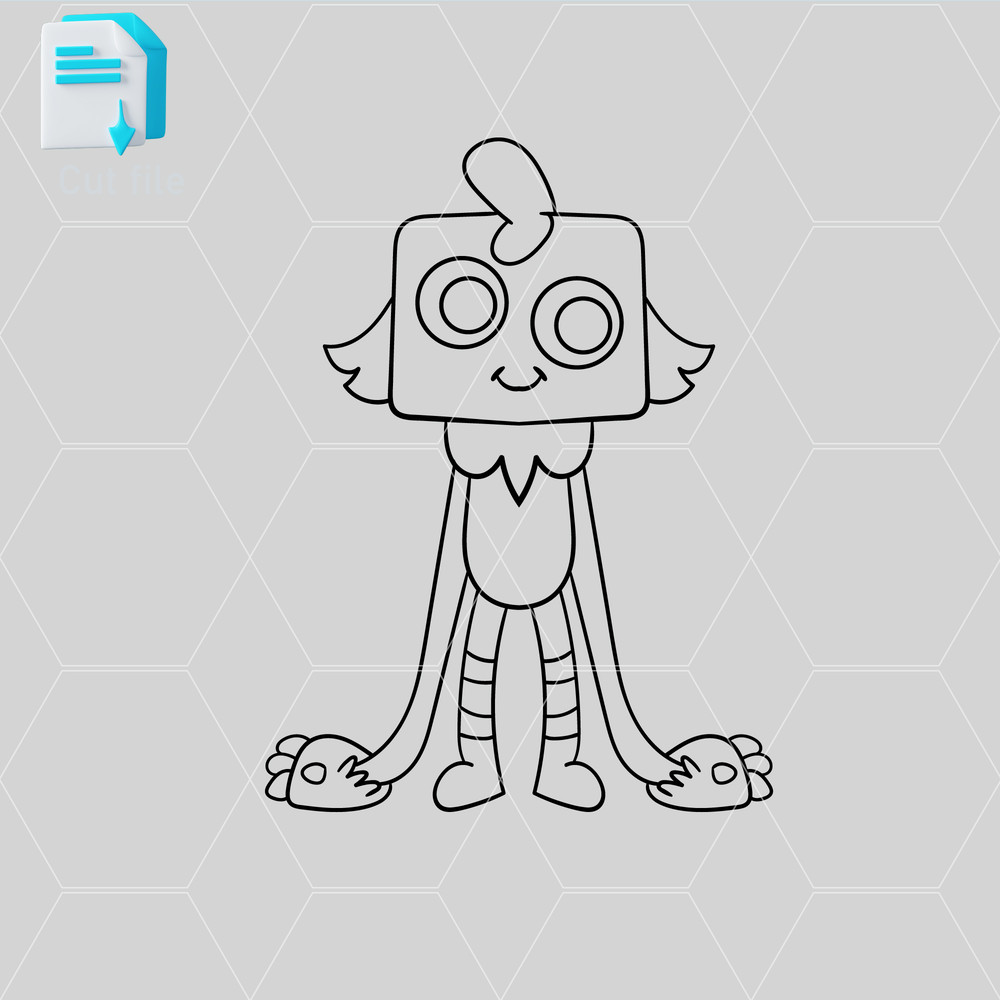 Editable Bundle Vector CharactersDandys WorldAstroDandyGoobShellyVeeShrimpo SVG PNG INkCut File 6