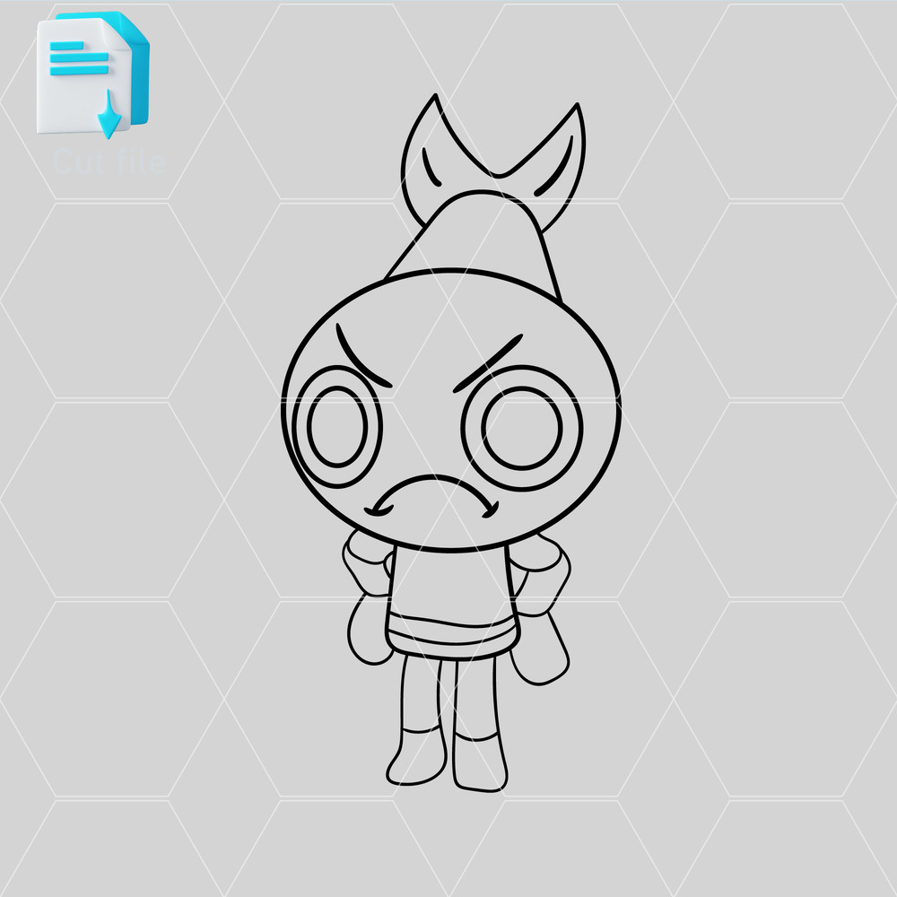 Editable Bundle Vector CharactersDandys WorldAstroDandyGoobShellyVeeShrimpo SVG PNG INkCut File 10