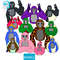 Editable Bundle Vector CharactersGorilla Tag SVG Gorilla Tag PNG Gorilla Tag INkCut FileColoring Pa 0