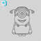 Editable Bundle Mega Minion Gus SVGMinion Jerry PNGTim From Despicable Me 4MelStuart SVGInkCut File 9