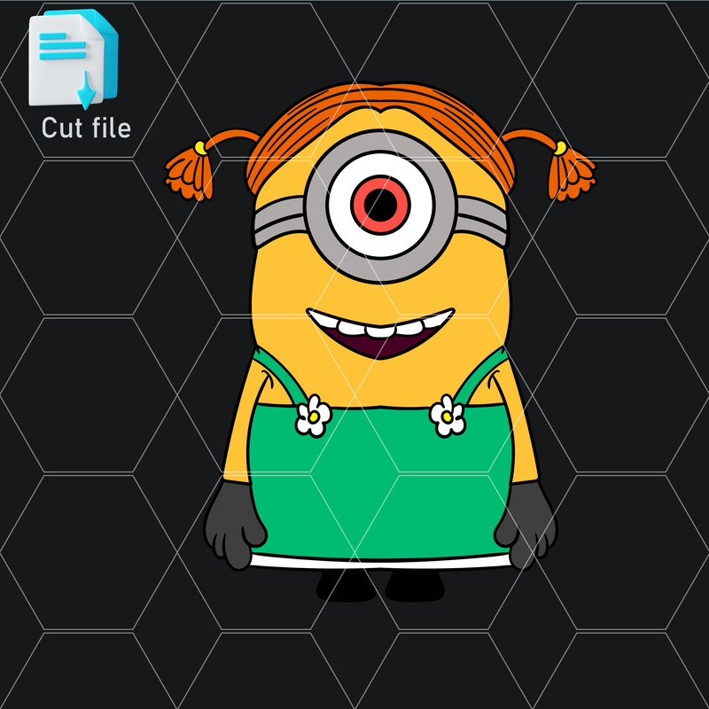 Editable Bundle Mega Minion Gus SVGMinion Jerry PNGTim From Despicable Me 4MelStuart SVGInkCut File 3
