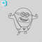 Editable Bundle Mega Minion Gus SVGMinion Jerry PNGTim Despicable Me 4MelStuart SVGInkCut FileColor 1