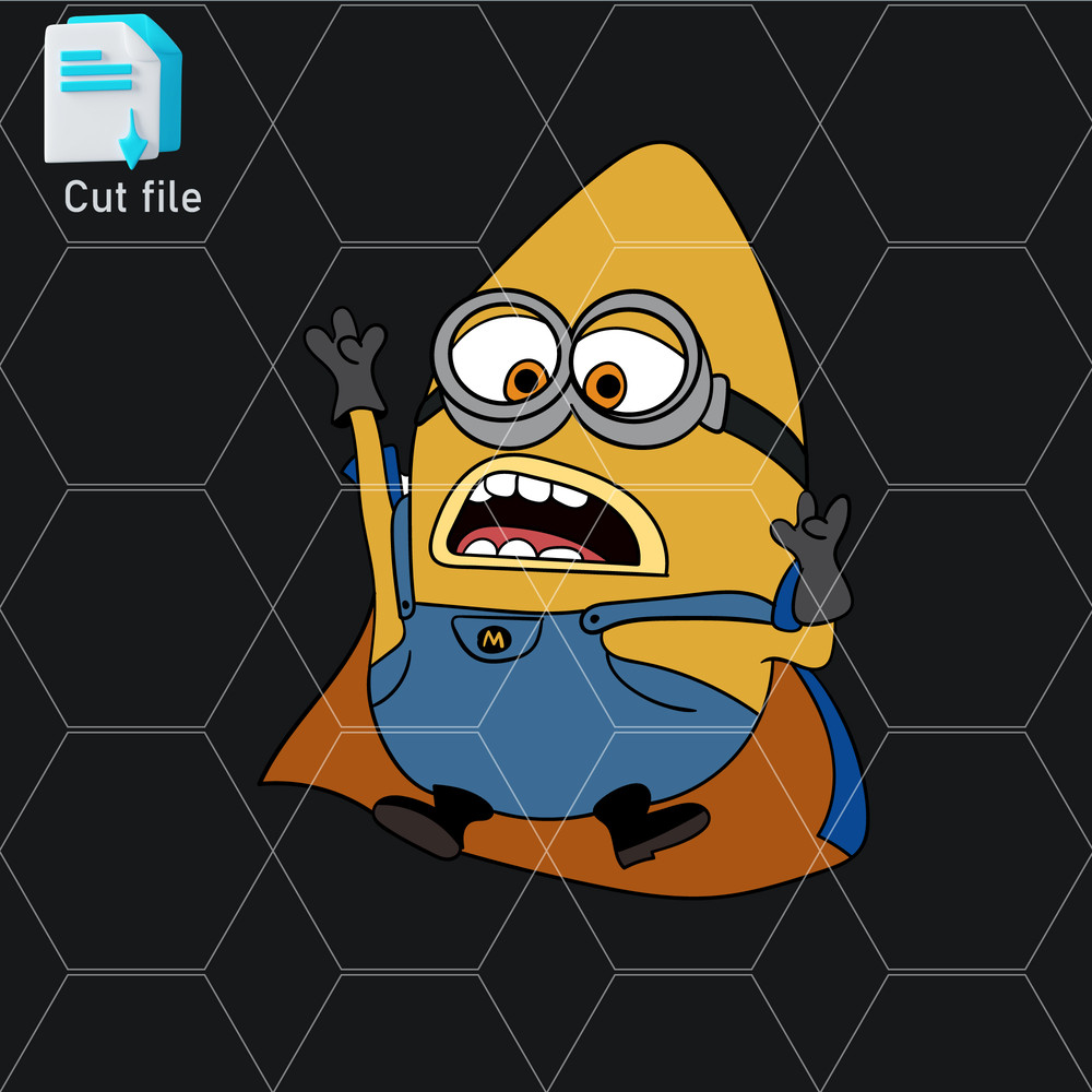 Editable Bundle Mega Minion Gus SVGMinion Jerry PNGTim Despicable Me 4MelStuart SVGInkCut FileColor 2