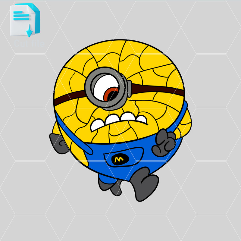 Editable Bundle Mega Minion Gus SVGMinion Jerry PNGTim Despicable Me 4MelStuart SVGInkCut FileColor 10