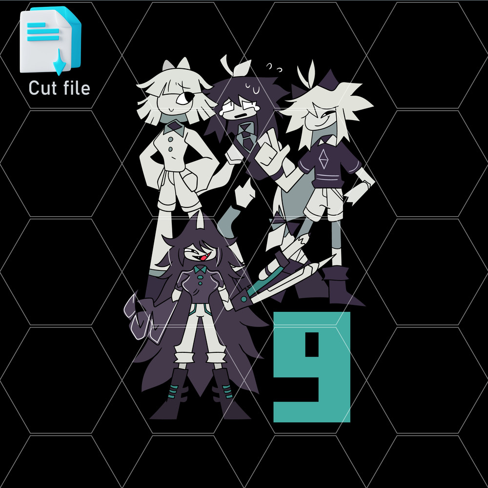 Editable Bundle SVGInkPng Cut File Miss Circle TShirt SVG Abbie Claire Printable TShirt For 9th Bir 0