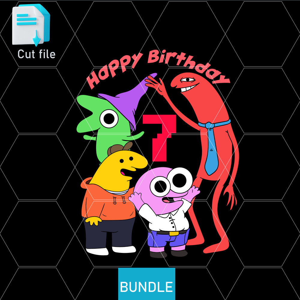 Editable Bundle SVGInkPng Cut File Smiling Freinds T Shirt Allan RedCharlie DomplerGlep Simpson7th  0
