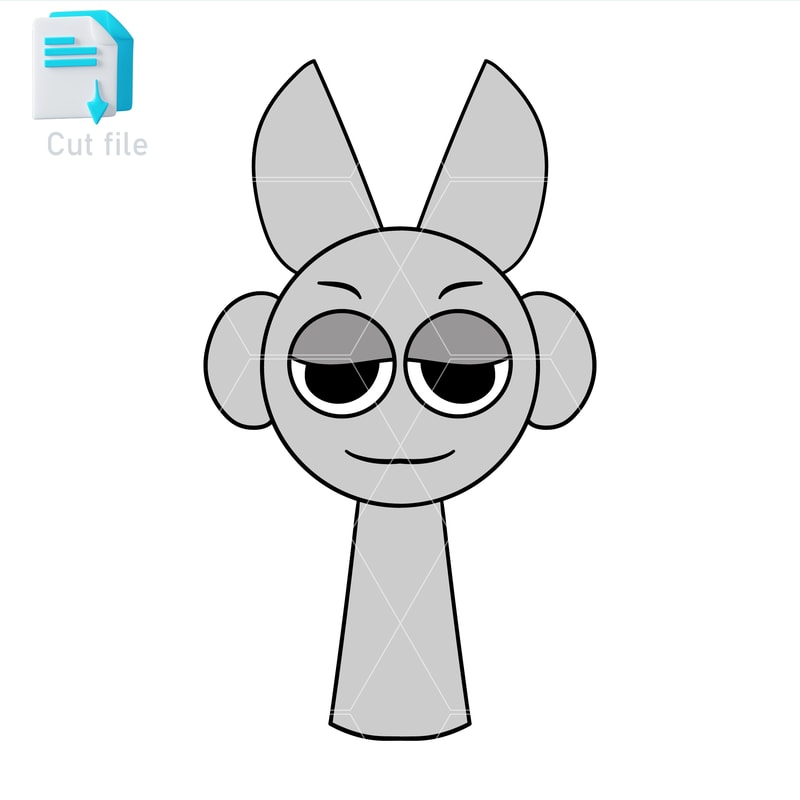 Sprunki Increedibox SVGPNGINSprunki Cutter Cut File Editable To Use And Print Instant Download 0