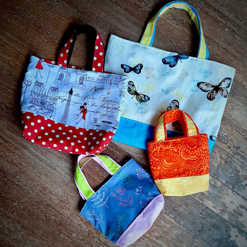 4 Size Tote Bag Patterns 4