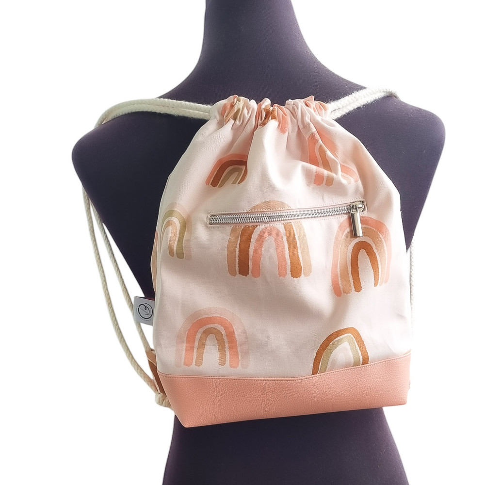 Drawstring Backpack Kids  Adult 2 Different Sizes 3