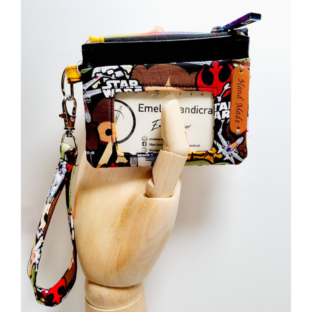 Card Wallet With ID Pocket Coin Purse 1