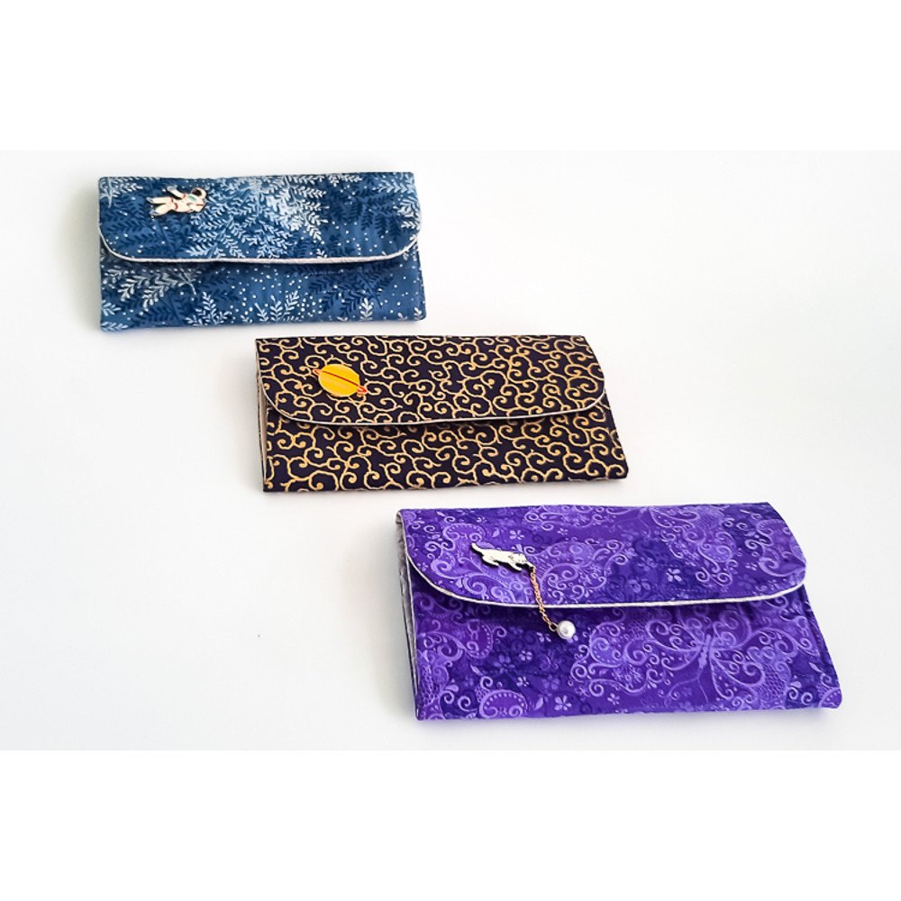 Accordion Long Wallet Pattern 18