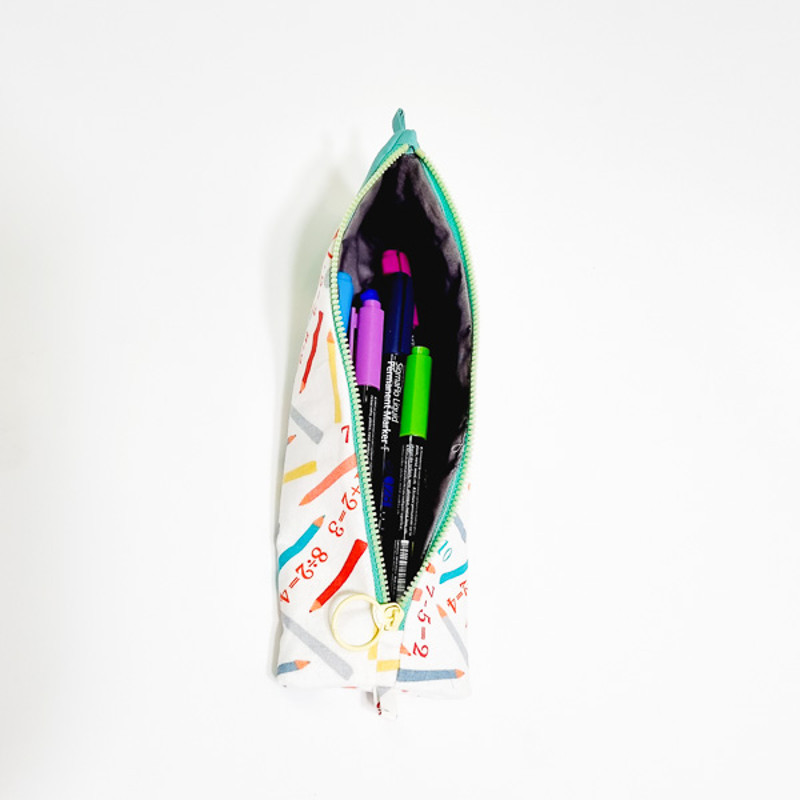 Triangle Pencil Case Pattern With 2 Different Size 9