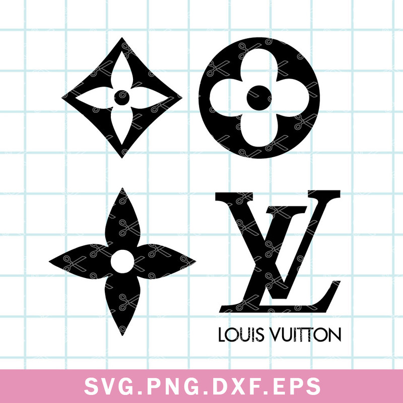 Louis Vuitton Logo Svg, Louis Vuitton Svg, Brand Fashion Svg, Png Dxf Eps File