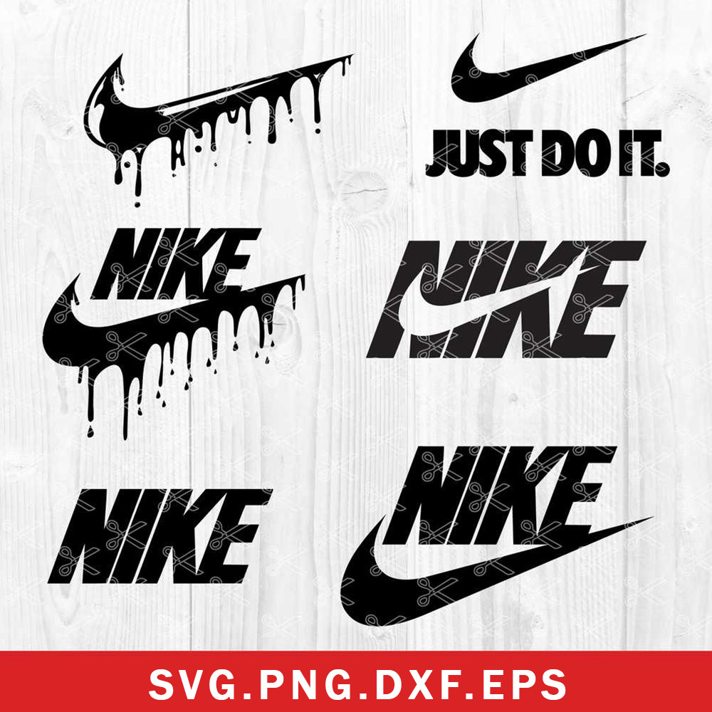 Logo Nike Bundle Svg, Logo Nike Svg, Logo Brand Svg, Fashion Svg, Png Dxf Eps File